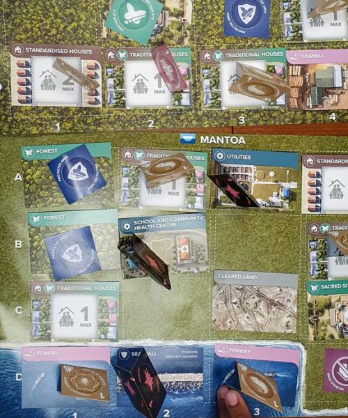 A view on the materials of the simulation A view on the materials of the simulation